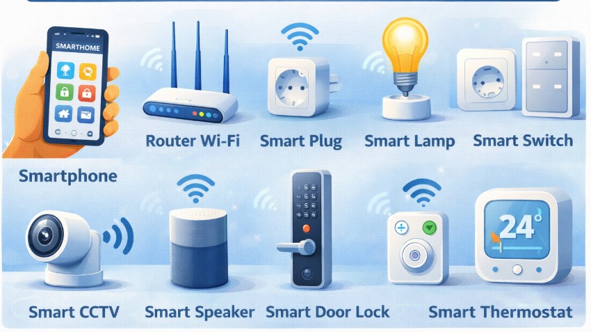 Cara Install Smart Home