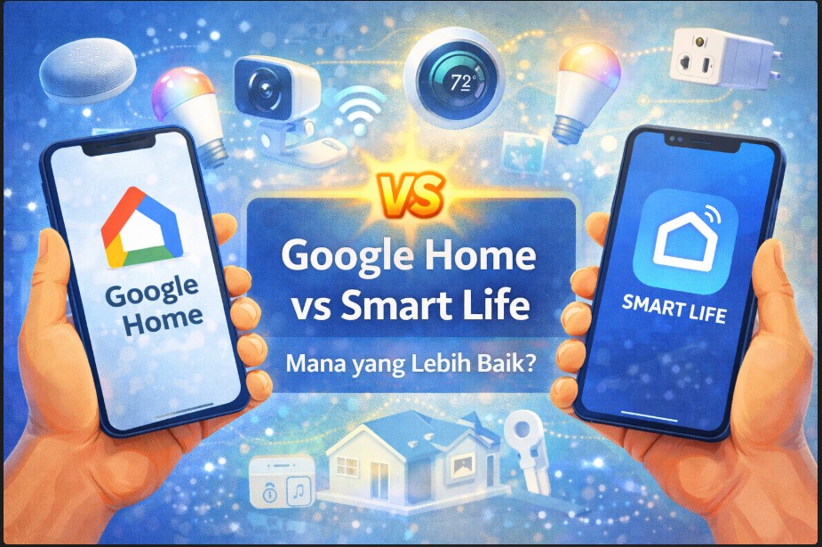 Perbandingan Google Home vs Smart Life